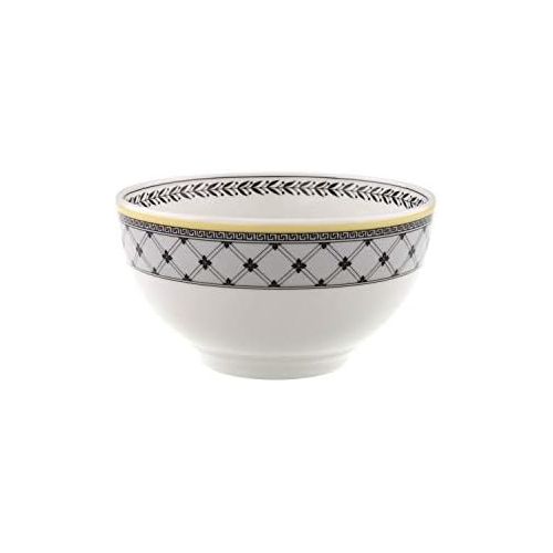  Audun Ferme Rice Bowl by Villeroy & Boch - Premium Porcelain - Made in Germany - Microwave and Dishwasher Safe - 20 Ounce Capacity