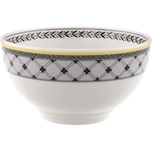  Audun Ferme Rice Bowl by Villeroy & Boch - Premium Porcelain - Made in Germany - Microwave and Dishwasher Safe - 20 Ounce Capacity