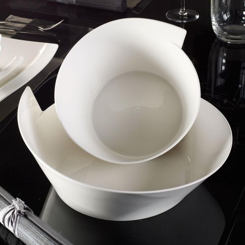  Villeroy & Boch 1025251901 New Wave Small Round Rice Bowl, 15.5 oz, White