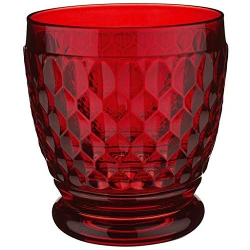  Villeroy & Boch Red Boston 11-Oz. Double Old Fashioned Glass