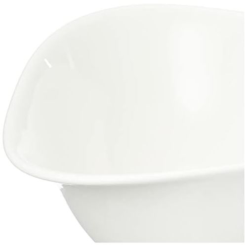  Villeroy & Boch - Vapiano Salatschalen-Set, 2 tlg., 800 ml, 21 x 17 cm, Premium Porzellan, spuelmaschinen-, mikrowellengeeignet, weiss