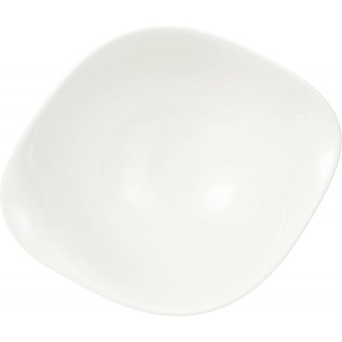  Villeroy & Boch - Vapiano Salatschalen-Set, 2 tlg., 800 ml, 21 x 17 cm, Premium Porzellan, spuelmaschinen-, mikrowellengeeignet, weiss