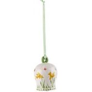 Villeroy & Boch New Flower Bells Ornament Osterglocke, Porzellan, Gruen/Gelb, Gloeckchen