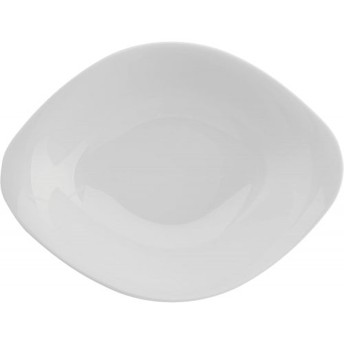  Villeroy & Boch - Vapiano Pastaschalen-Set, 2 tlg., 800 ml, 27 x 21 cm, Premium Porzellan, spuelmaschinen-, mikrowellengeeignet, weiss