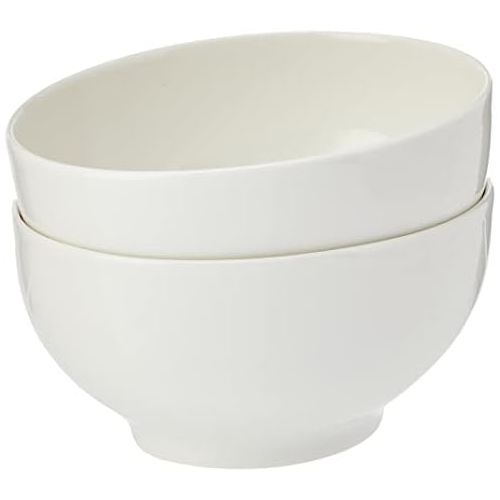  Villeroy & Boch For Me Tafelservice fuer 2 Personen, 8-teilig, Premium Porzellan, Weiss