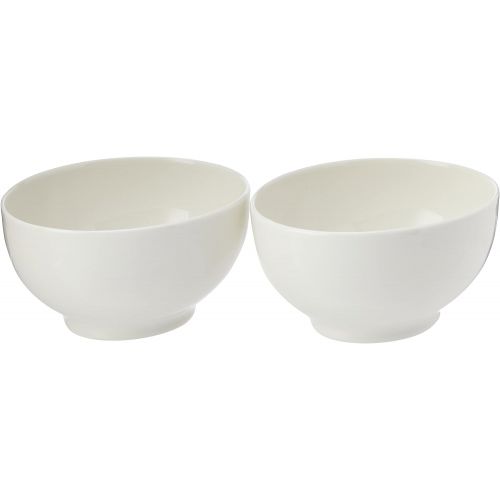  Villeroy & Boch For Me Tafelservice fuer 2 Personen, 8-teilig, Premium Porzellan, Weiss