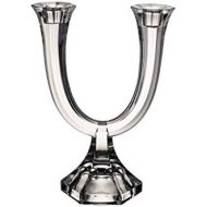 Villeroy & Boch Candelabra Leuchter 2-armig, 24 cm, Kristallglas, Klar