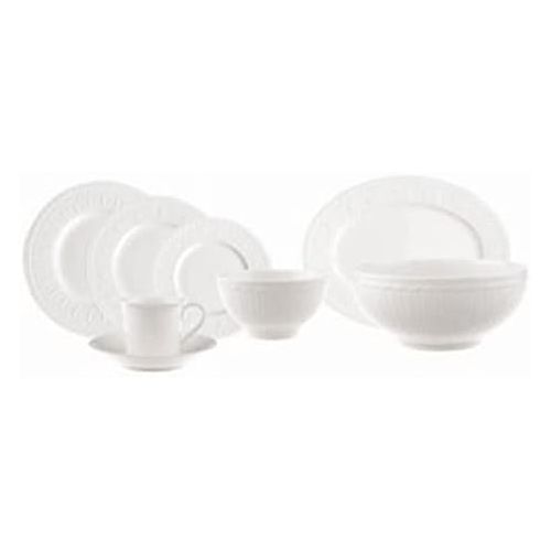  Villeroy & Boch Cellini Schale, Premium Porzellan, Weiss