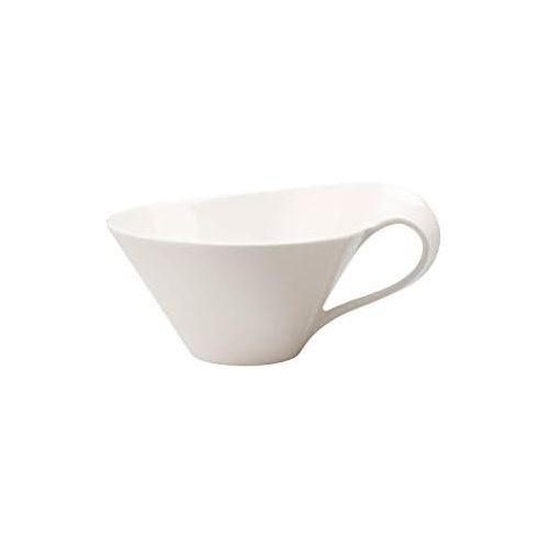  Villeroy & Boch NewWave Teetasse, 220 ml, Premium Porzellan, Weiss