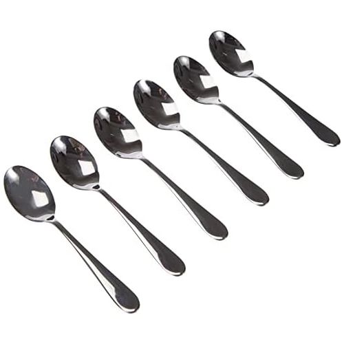  Villeroy & Boch Oscar Espressoloeffel-Set 6-teilig, 18/10 Edelstahl, 20,5x13,5x3cm