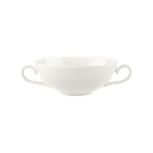  Villeroy & Boch Royal Suppentasse, 400 ml, Premium Bone Porzellan, Weiss