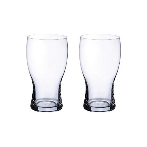  Villeroy & Boch Purismo Beer Pint, 2er-Set, 650 ml, Kristallglas, Klar