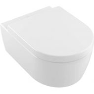 Villeroy&Boch Wand WC mit Deckel Avento 5656 DirectFlush Stone White CeramicPlus