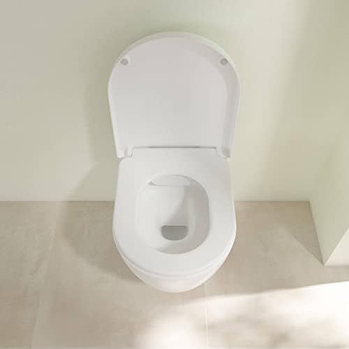  Villeroy&Boch Wand WC mit Deckel Avento 5656 DirectFlush Stone White CeramicPlus