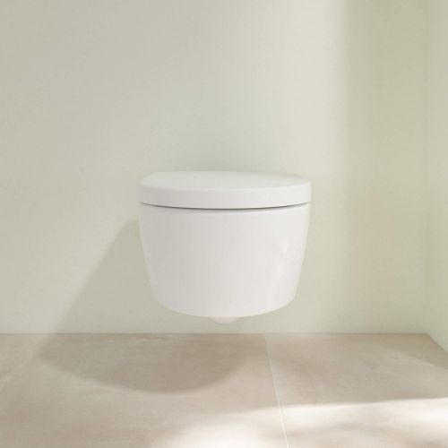  Villeroy&Boch Wand WC mit Deckel Avento 5656 DirectFlush Stone White CeramicPlus