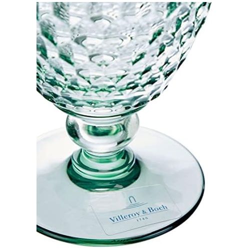  Villeroy & Boch Boston Coloured Weissweinglas Green, 230 ml, Kristallglas, Gruen