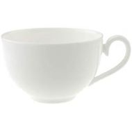 Villeroy & Boch Royal Cafe au Lait-Tasse, 400 ml, Premium Bone Porzellan, Weiss