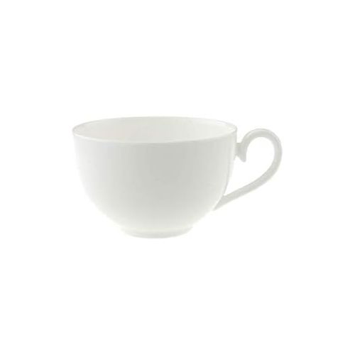  Villeroy & Boch Royal Cafe au Lait-Tasse, 400 ml, Premium Bone Porzellan, Weiss