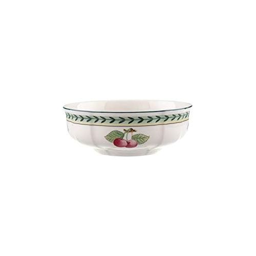  Villeroy & Boch French Garden Fleurence Dessertschalchen, 15 cm, Premium Porzellan, Weiss/Bunt