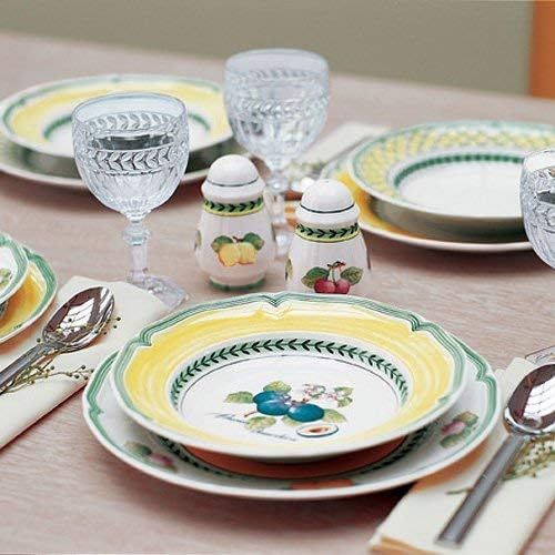  Villeroy & Boch French Garden Fleurence Dessertschalchen, 15 cm, Premium Porzellan, Weiss/Bunt