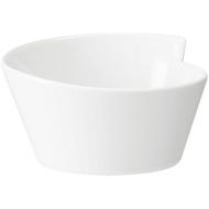 Villeroy & Boch NewWave Portionsschale, Premium Porzellan, Weiss