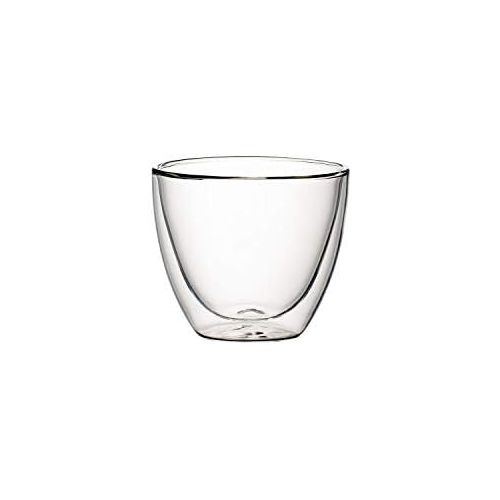  Villeroy & Boch Manufacture Rock Becher L, 420 ml, Borosilikatglas, Klar