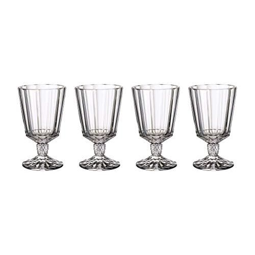  Villeroy & Boch Opera Weissweinkelch, 4er-Set, 225 ml, Kristallglas, Klar