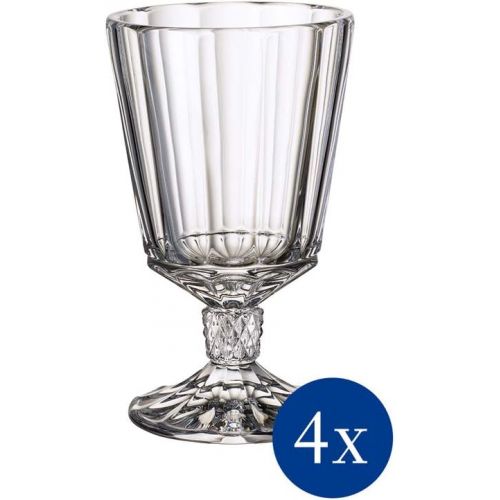  Villeroy & Boch Opera Weissweinkelch, 4er-Set, 225 ml, Kristallglas, Klar