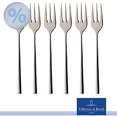  Villeroy & Boch Piemont Kuchengabel Set 6tlg