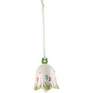 Visit the Villeroy & Boch Store Villeroy & Boch New Flower Bells Ornament, Porcelain, Green/Yellow, Bell