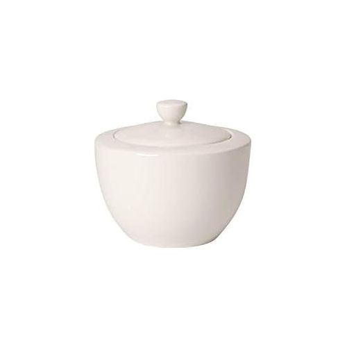  Visit the Villeroy & Boch Store Villeroy & Boch For Me Sugar Bowl with Lid 0.30 L Premium Porcelain Dishwasher Safe White