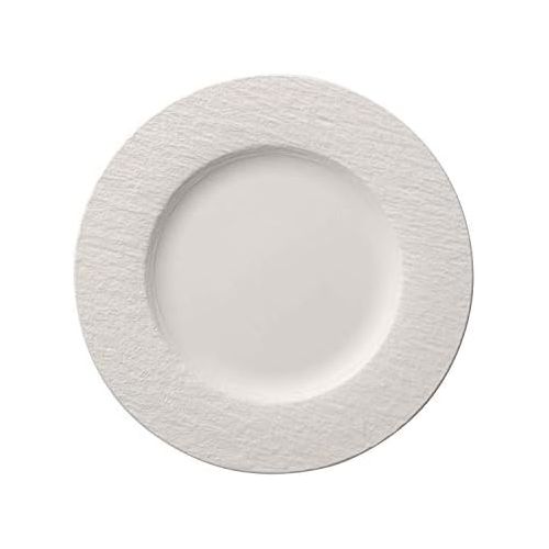  Villeroy & Boch Manufacture Rock blanc Speiseteller 6er Set 27cm (6x 10-4240-2620)