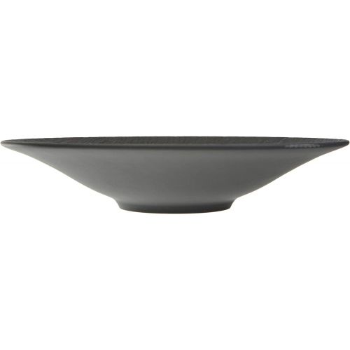  Visit the Villeroy & Boch Store Villeroy & Boch - Manufacture Rock Bowl, Pack of 6, 28.4 cm, Premium Porcelain, Black