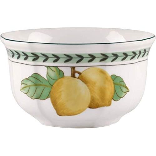  Visit the Villeroy & Boch Store Villeroy & Boch French Garden Modern Fruits 750 ml Premium Porcelain Bowl, Set of 4, White/ Multi-Colour