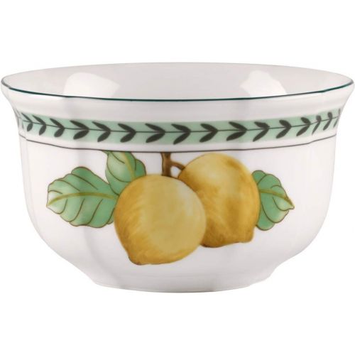  Visit the Villeroy & Boch Store Villeroy & Boch French Garden Modern Fruits 750 ml Premium Porcelain Bowl, Set of 4, White/ Multi-Colour