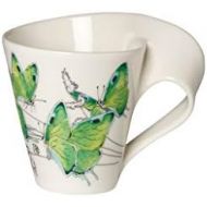 Visit the Villeroy & Boch Store Villeroy & Boch New Wave Caffe 1041949100Deep Green Hairstreak Mug with Handle 0.3Litres