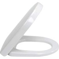 Visit the Villeroy & Boch Store Villeroy & Boch Subway 2.0 9M69Q101 Toilet Seat with Stainless Steel Hinges Quick Release Duroplast Without Soft-Close White