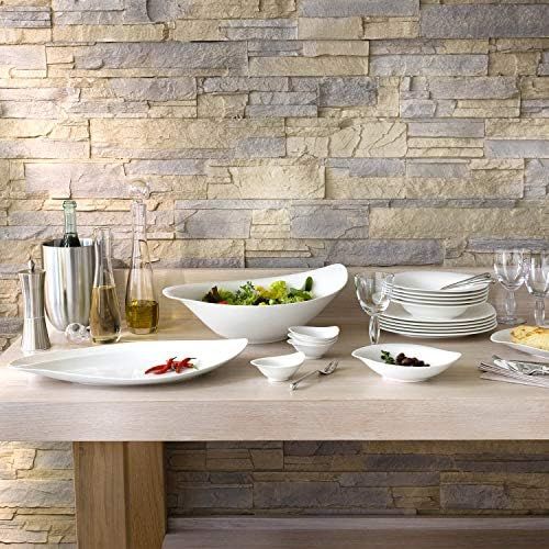  Visit the Villeroy & Boch Store Villeroy & Boch New Cottage Special Serve Salad 45 x 31 cm Salad Bowl