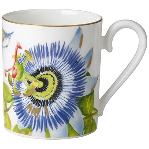  Villeroy & Boch Amazonia Kaffeebecher im Geschenkkarton, Edles Geschirr aus Premium Bone Porzellan, 24 x 24 cm