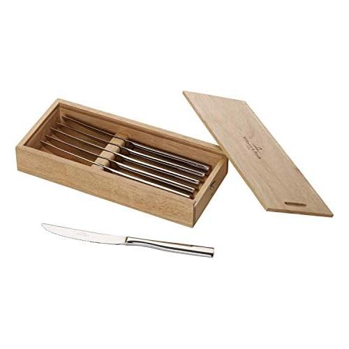  Visit the Villeroy & Boch Store Villeroy & Boch Piemont Pizza & Steak Knife Set 6 Pieces 13/0 Stainless Steel 28 x 13 x 5 cm