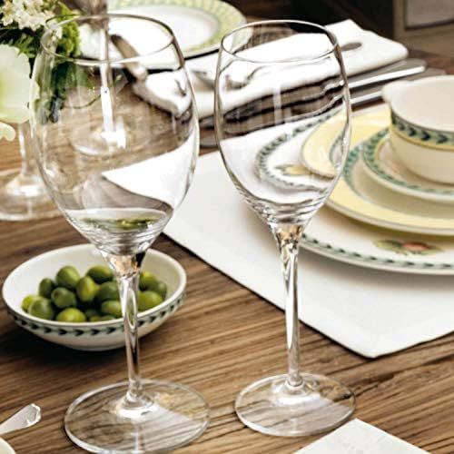  Visit the Villeroy & Boch Store Villeroy & Boch 0.37 Litre Crystal Glass Maxima White Wine Goblet, Transparent