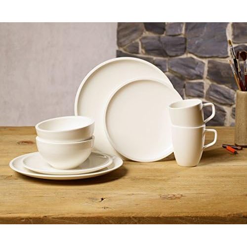  Visit the Villeroy & Boch Store Villeroy & Boch Artesano dinner service for two, 8 pieces, premium porcelain, white