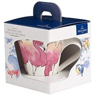 Visit the Villeroy & Boch Store NewWave Caffe Pink Flamingo Mug with Handle (Gift Box)