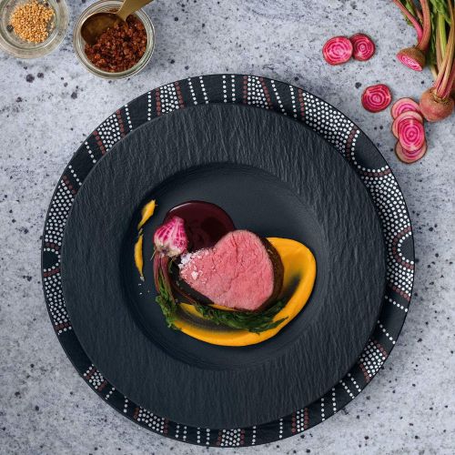  Villeroy & Boch 10-4239-2620-6 Manufacture Rock Speiseteller, Porzellan