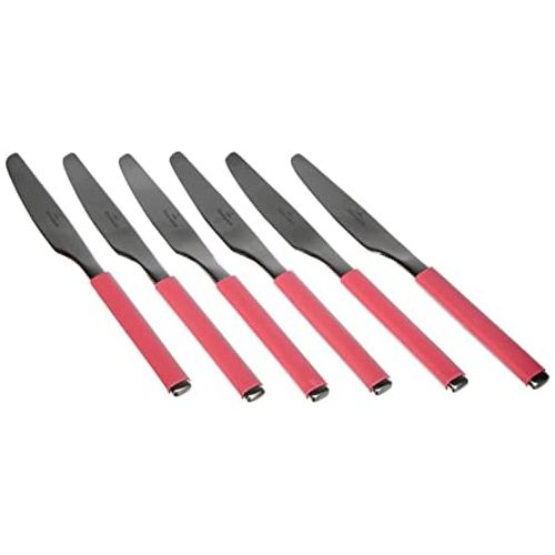  Visit the Villeroy & Boch Store Villeroy & Boch S+ Berry Fantasy 30-Piece Cutlery Set for up to 6 People Stainless Steel with Pink Silicone Coated Handle