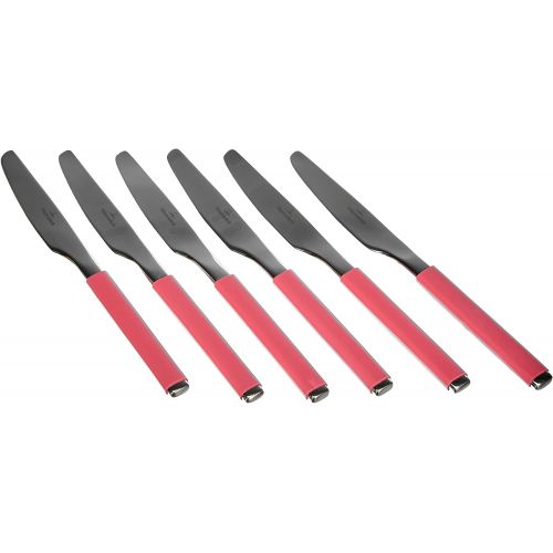  Visit the Villeroy & Boch Store Villeroy & Boch S+ Berry Fantasy 30-Piece Cutlery Set for up to 6 People Stainless Steel with Pink Silicone Coated Handle