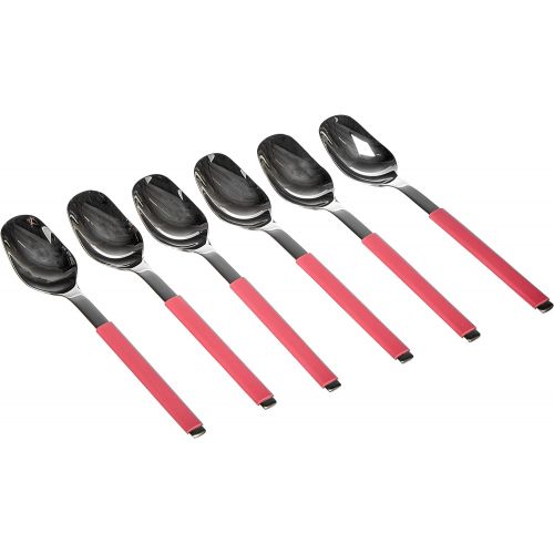  Visit the Villeroy & Boch Store Villeroy & Boch S+ Berry Fantasy 30-Piece Cutlery Set for up to 6 People Stainless Steel with Pink Silicone Coated Handle