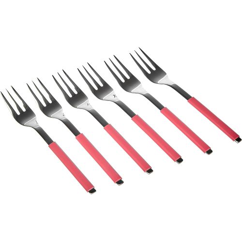  Visit the Villeroy & Boch Store Villeroy & Boch S+ Berry Fantasy 30-Piece Cutlery Set for up to 6 People Stainless Steel with Pink Silicone Coated Handle