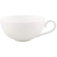 Villeroy & Boch Royal Teetasse, filigrane Tasse mit geschwungenem Henkel aus hochwertigem Premium Bone Porzellan, spuelmaschinenfest, 230 ml