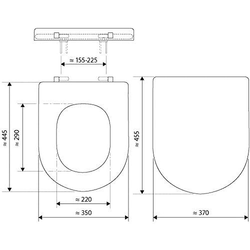  Visit the Villeroy & Boch Store Subway Toilet Seat